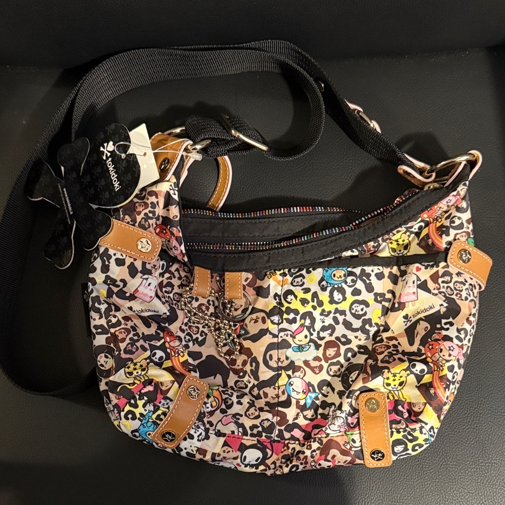 tokidoki Vintage, Multicolor Patterned Shoulder Bag